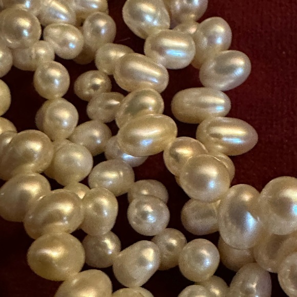 Vintage pearl choker necklace - Picture 7 of 7